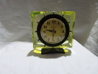 Vintage Molnija Molniya Clock Mechanical Soviet Russia Ussr 0278
