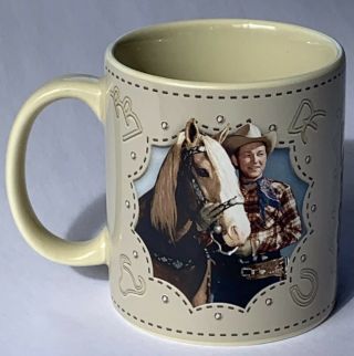 Vintage Roy Rogers & Dale Evans Coffee Mug Trigger And Buttermilk F