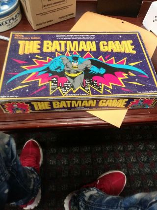 Vintage The Batman Game 1989 50th Anniversary Edition Dc Comics