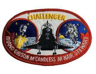 Vintage 1984 Nasa Sts 41 - B Space Shuttle Challenger Patch,  Brand /gibson