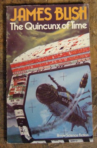 James Blish The Quincunx Of Time Vintage Paperback Science Fiction Printed In Gb