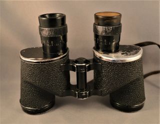 Vintage Bausch & Lomb 6X30 Binoculars and Leather Case CB3380 2