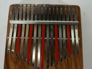 Vintage The Hugh Tracey 17 note Treble Kalimba Africa Musical Instrument 3