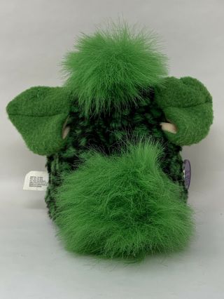 Vintage 1999 Hasbro Green & Black Furby 70 - 800 - - 2