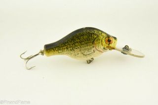 Vintage Bagley Small Fry Crappie Antique Fishing Lure Md1