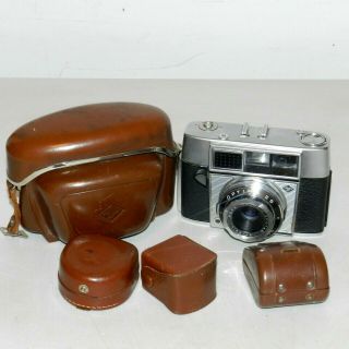 Vintage Agfa Optima Ii S 35mm Film Camera Prontormator,  Accessories