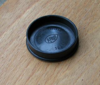 32mm Push Fit Slip On Plastic Front Lens Cap Vintage