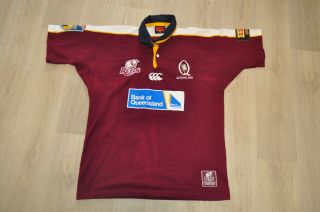 Queensland Reds Vintage Canterbury Of Zealand Rugby Union Jersey Shirt