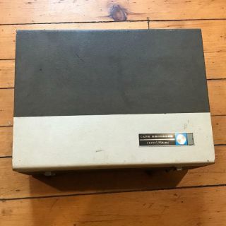 Vintage Silvertone Deluxe Monaural Suitcase Portable Tape Recorder Reel To Reel 2