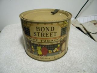 Vintage Bond Street Pipe Tobacco Tin