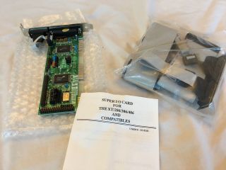 Vintage I/o Card For The Xt/286/386/486 And Compatibles