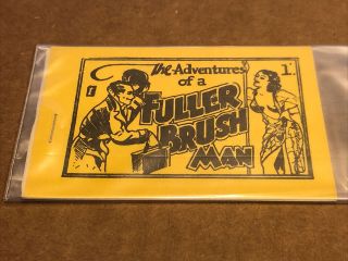 The Adventures Of A Fuller Brush Man Vintage Tijuana Bible.  Adult Comic