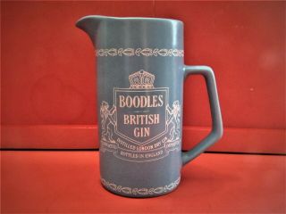 Vintage Boodles British Gin Water Pitcher,  Jug