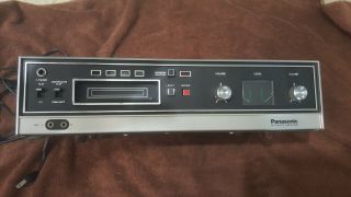Vintage Panasonic 8 - Track Tape Player/recorder Stereo Deck Rs - 806us