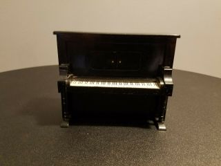 Vintage Upright Piano Music Box Play It Again Sam.  With Box.
