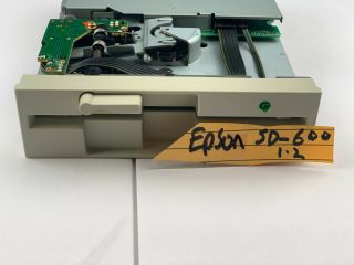 Vintage Pc Epson Sd - 600 1.  2mb 5.  25 " Internal Floppy Drive Fully