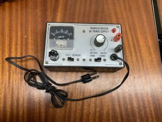 Vintage Transistorized Dc Power Supply - - Made In Japan
