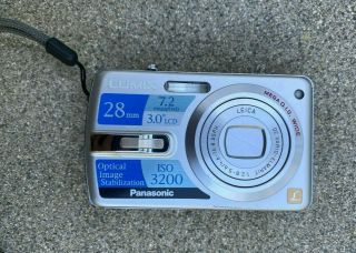 Panasonic Lumix Vintage Dmc - Fx50 3 " Lcd 28mm Leica Lens Digital Camera -