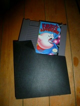 Vintage Nintendo Nes Game,  Kirby 