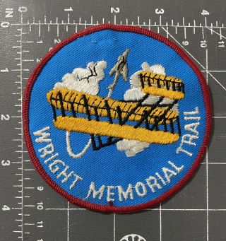 Vintage Wright Memorial Trail Patch Boy Scouts Bsa Hiking Hike Weebly Ohio Wpafb