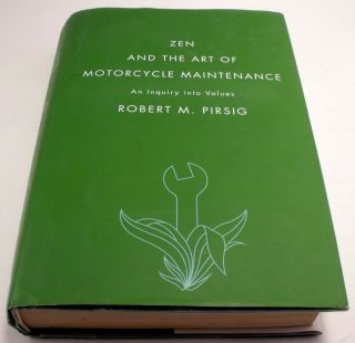 Vintage Book Zen And The Art Of Motorcycle Maintenance Robert Persig Philosophy