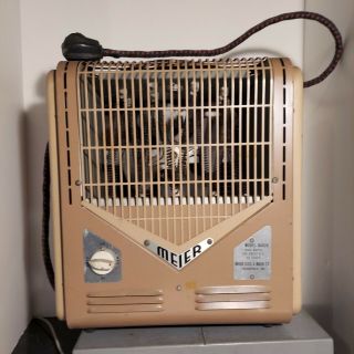 Vintage Meier Industrial Heater 240 V 4800 Watts Ac 60 Cycle