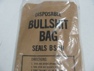 Bullshit Bags 9 Pack - Gag Gift