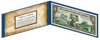 South Dakota State $1 Bill Legal Tender Us One - Dollar Currency Green