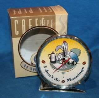 Vintage Bugs Bunny Alarm Clock By Warner Bros.  Mib - Circa 1995