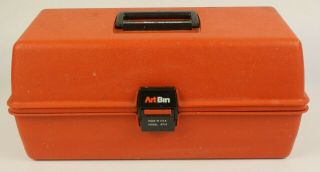 Artbin Vlchek 8713 Art Supplies 3 Stray Storage Box Carrying Case Container Vtg