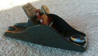 Vintage Stanley C Wood Plane 3 1/2 " Small Size