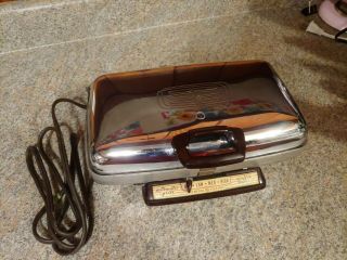 Vintage General Electric Automatic Grill Waffle Maker Made In Usa Model 14g42