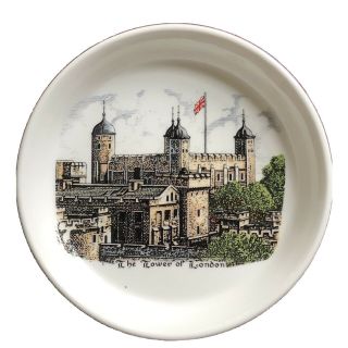 The Tower Of London Souvenir Trinket Tray By Goodliffe Neale Alcester England