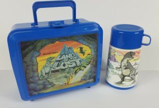 Vintage 1992 Land Of The Lost Plastic Lunch Box Lunchbox And Thermos Aladdin Vgc