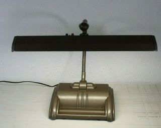 Vintage Industrial Art Deco Adjustable Gooseneck Desk Lamp Mid Century Modern