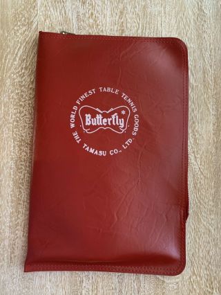 Butterfly Table Tennis Paddle Holder/case (vintage)