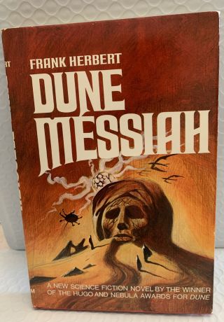 Dune Messiah 1969 Book Club Ed Hardcover W Dust Jacket By Frank Herbert,  Vintage