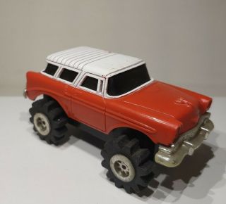 Vintage Schaper Stomper 4x4 Red Chevy Nomad