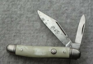 Sm.  Vintage Imperial 2 Blade Jack Knife,  2 5/8 Inch Long,  Good Springs.