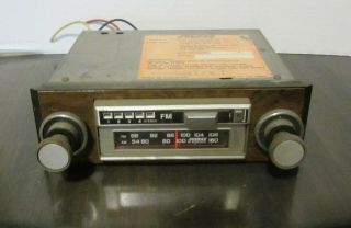 Vintage Am/fm 8 Track Audiovox Car Stereo Avx - 400 Unknown