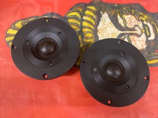 Vintage Vifa D26tg - 35 Tweeter Pair For Eaw,  Snell,  Definitive Technologies.