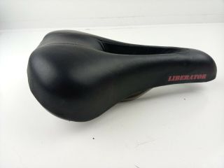 Vintage Terry Tfi Liberator Anatomical Cut - Out Bike Seat Saddle Made In Italy