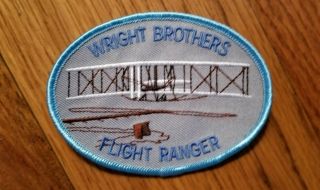 Wright Brothers Memorial (kitty Hawk) Junior Ranger Patch - " Flight Ranger "