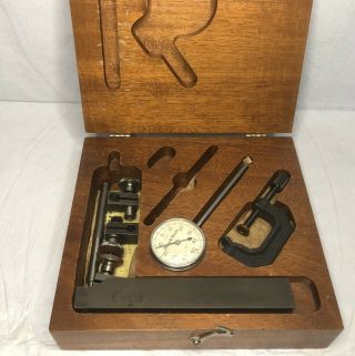 Vintage Brown & Sharpe 7040 Dial Indicator Box Machinists