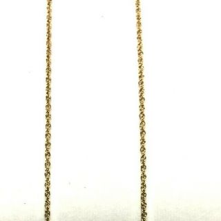 Vintage 10k Solid Yellow Gold Thin/lightweight 18 " Chain Stamped 10kt Xl