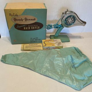 Vintage Handy - Hannah Electric Hair Dryer 100 Chrome W/ Vgc