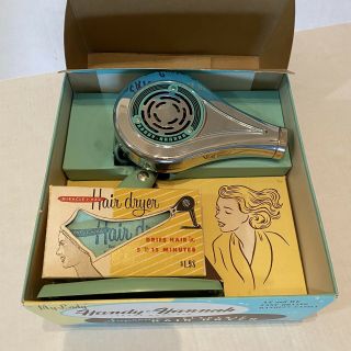 Vintage Handy - Hannah Electric Hair Dryer 100 Chrome W/ VGC 2