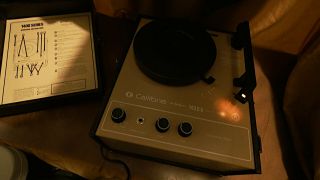 Vintage Califone 1430 K / Portable Record Player / 1400 Series Vinyl Turntable