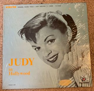 Judy Garland In Hollywood Tv Show Soundtrack Lp Vintage Vinyl Record