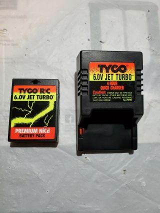 Vintage 1990s Tyco 6.  0v Battery Charger Rc Remote Control Cars Parts